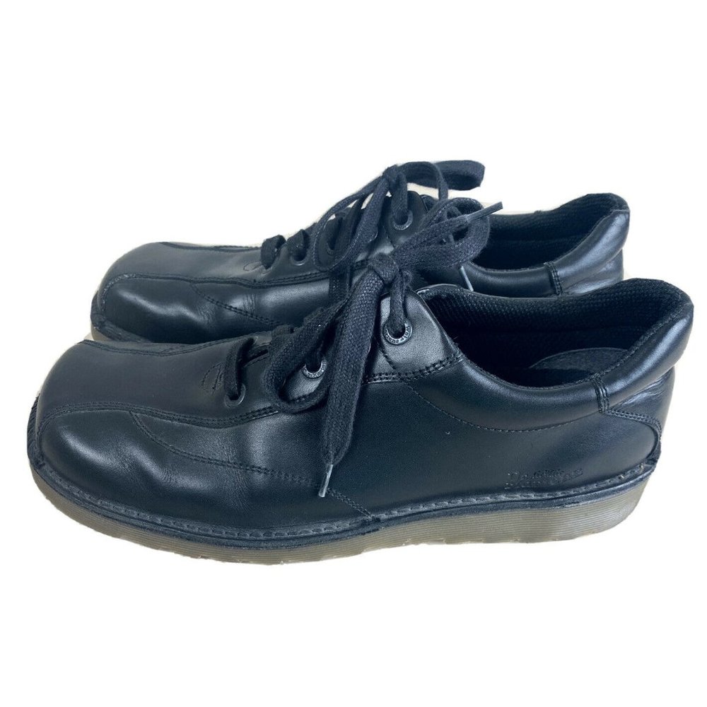 Dr. Martens Mens Size US 12 Black Lace Up Oxford Shoes No Scuffs Or Wear EUC